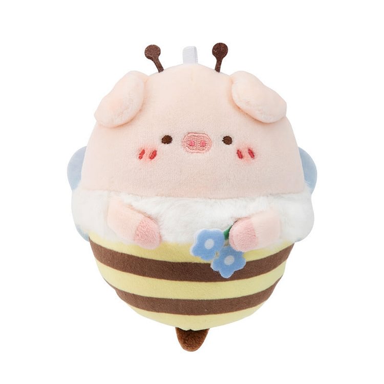 Piggy Bee Plush Pendant