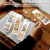4pcs DIY Book Flower Diamond Painting Bookmark