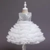 Baby Girl Sequin Baptism Princess Dress Birthday Party Dress 0-2 Years
