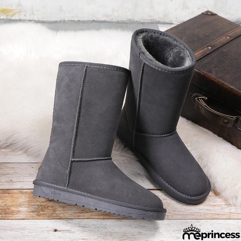Faux Fur Waterproof Winter Boots