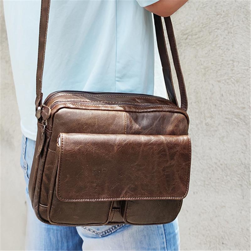Mens Vintage Soft Comfy Hipster Messenger Bags
