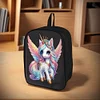 Einhorn schwarzer Rucksack - 5d DIY Basteltasche