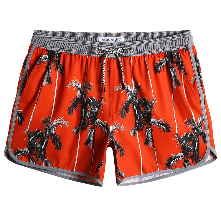 4.5 Inch Inseam Vintage Stretch Coconut Swim Trunks