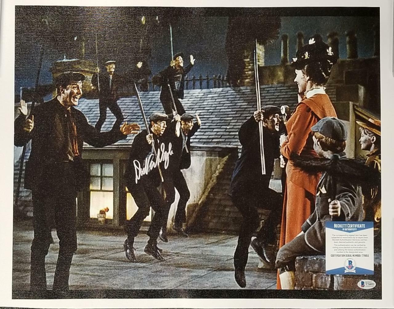 Dick Van Dyke autograph signed Mary Poppins 16x20 Canvas Photo Poster painting 2 ~ BAS COA