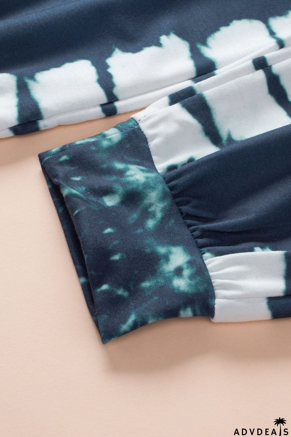 Tie-dyed Print Elastic Waist Jogger