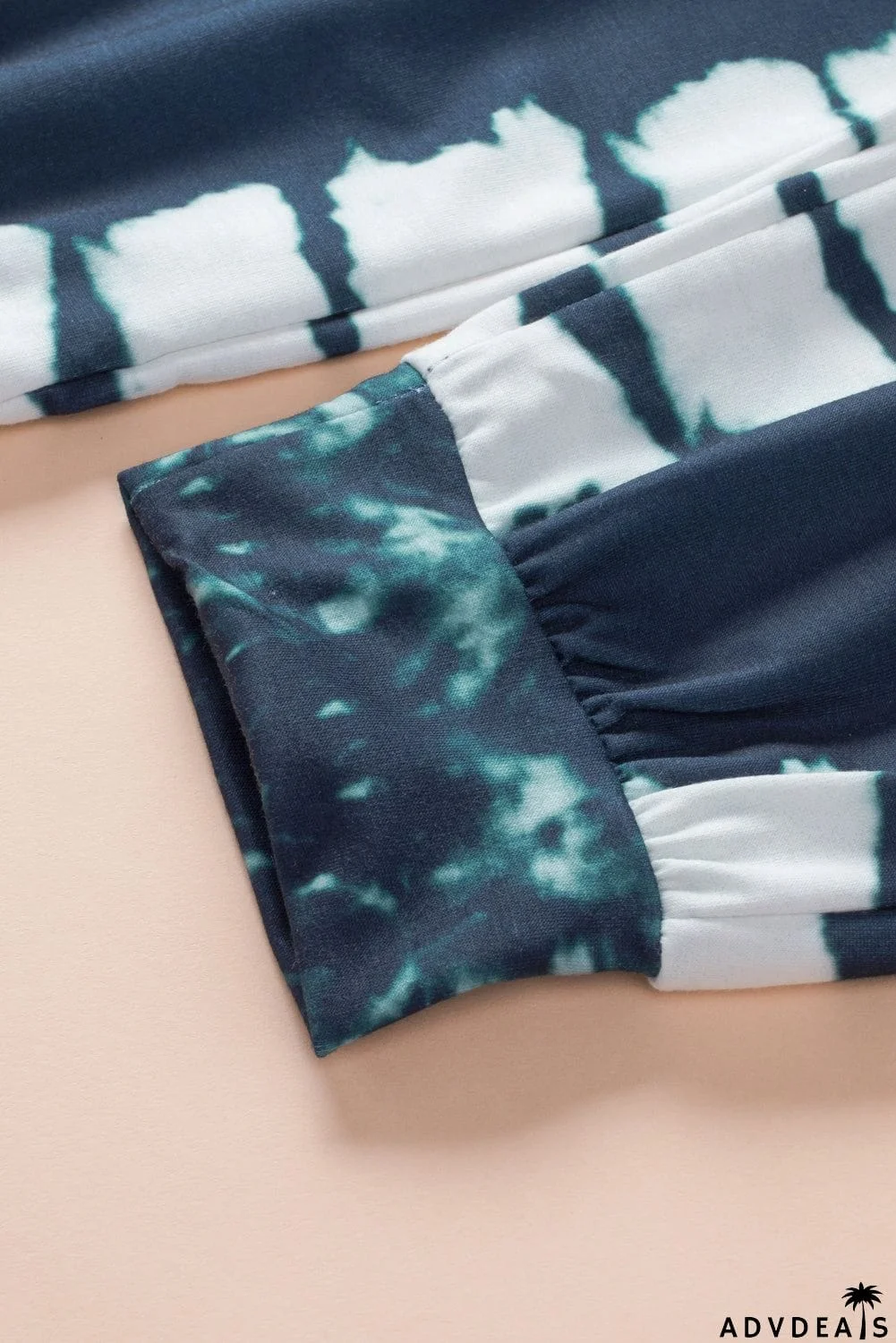 Tie-dyed Print Elastic Waist Jogger