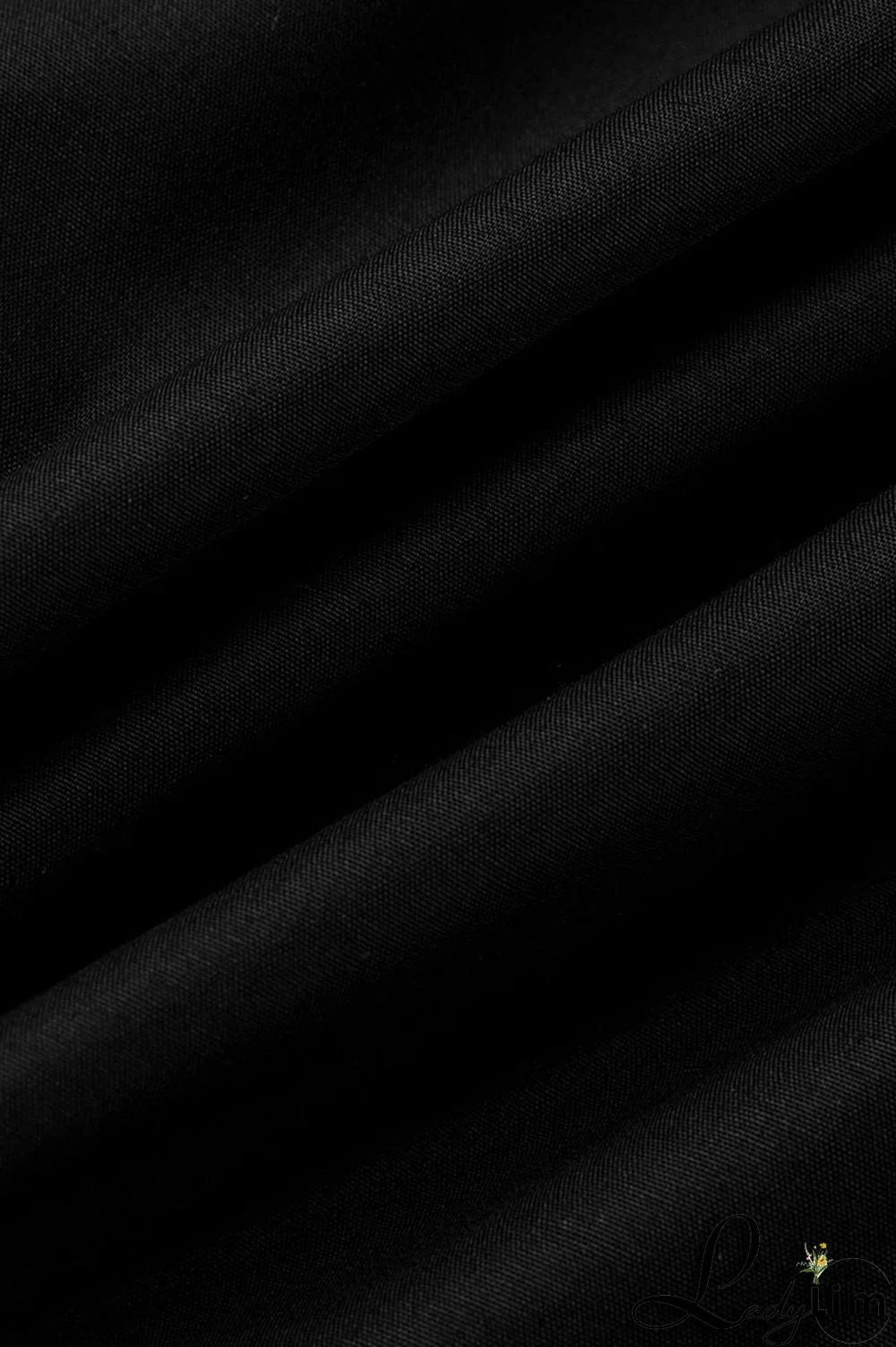 Black Sexy Solid Patchwork Halter Dresses