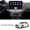12,3 Zoll Android Auto GPS Bildschirm Upgrade Multimedia Player f&uuml;r Infiniti Q70