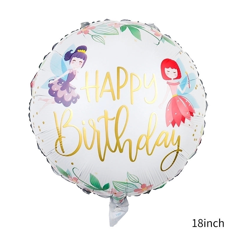 50 Pieces Birthday Letter Aluminum Film Party Balloons 1 Piece