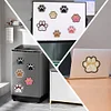 8pcs DIY Cat Paw Diamond Painting Acrylic Fridge Magnet