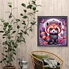 Diamond Painting-DIY Full Round Drill Raccoon And Bear Toy