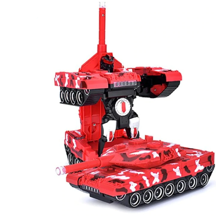 Deformable Remote Control Stands Up Como Tank