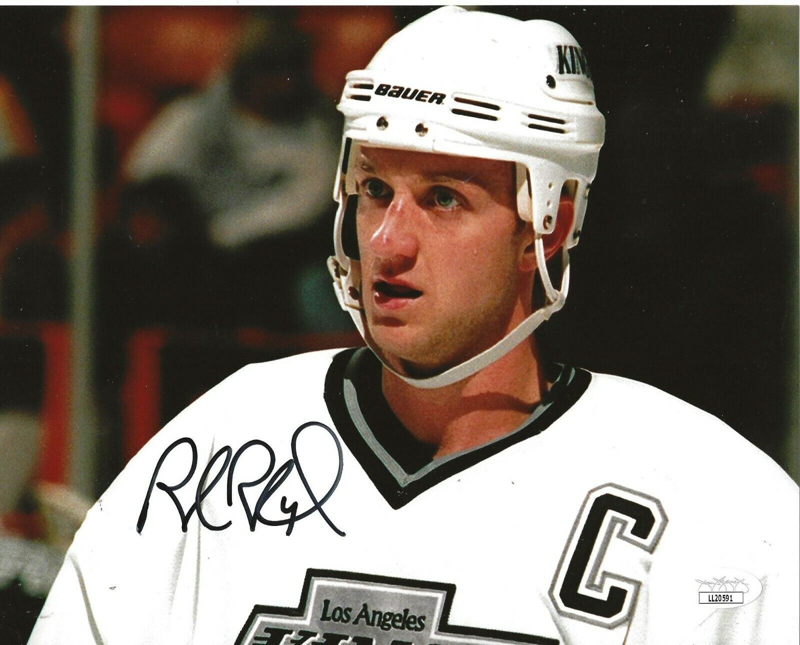 Rob Blake signed LA Los Angeles Kings 8x10 Photo Poster painting autographed HOF 3 JSA