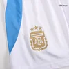 Argentina Home Kids Soccer Jerseys Kit 2024