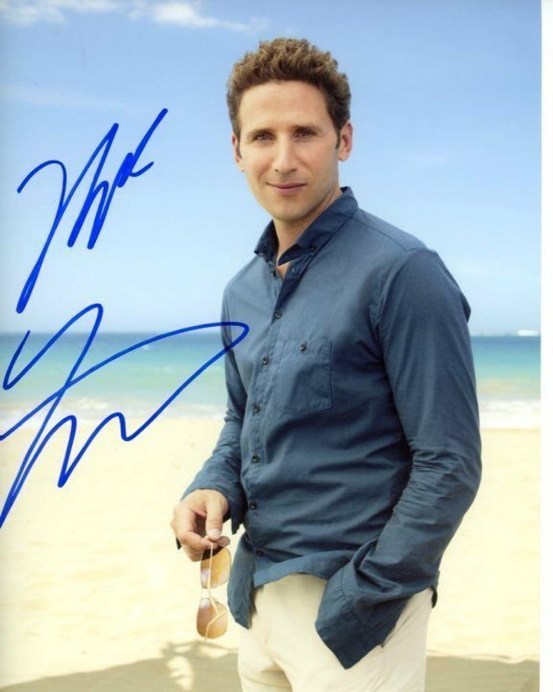 Mark feuerstein signed autographed royal pains Photo Poster painting