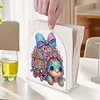 Diamond Painting Acrylic Tortoise Christmas Napkin Holder Set