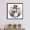 Diamond Painting-DIY Full Round Drill Snowman