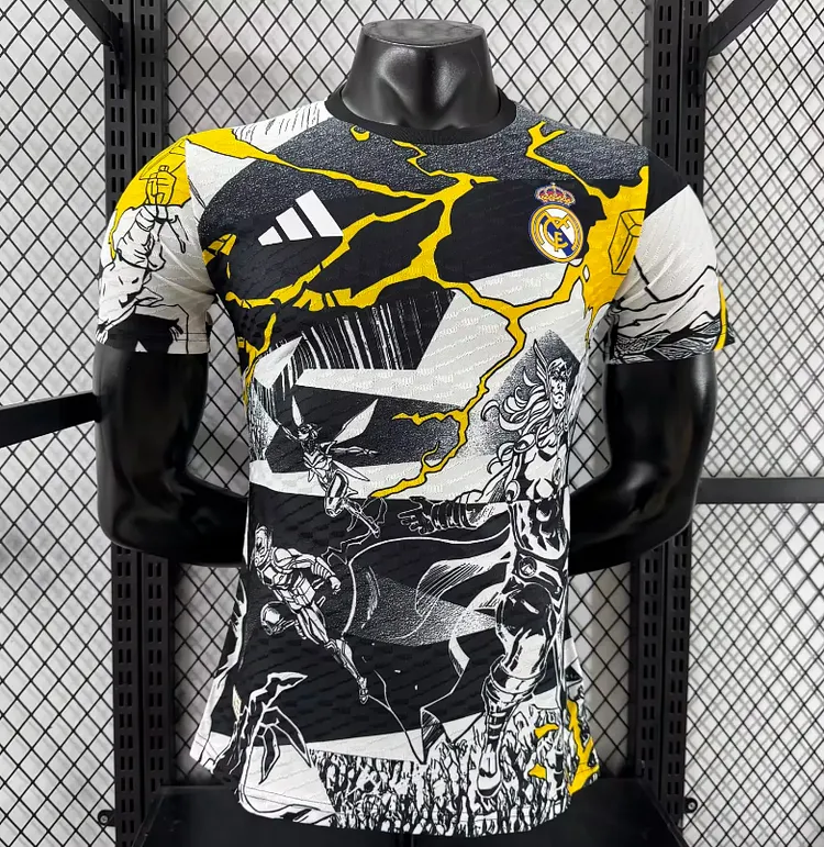 2025-26 Real Madrid Marvel Collaboration Jersey - Player Edition