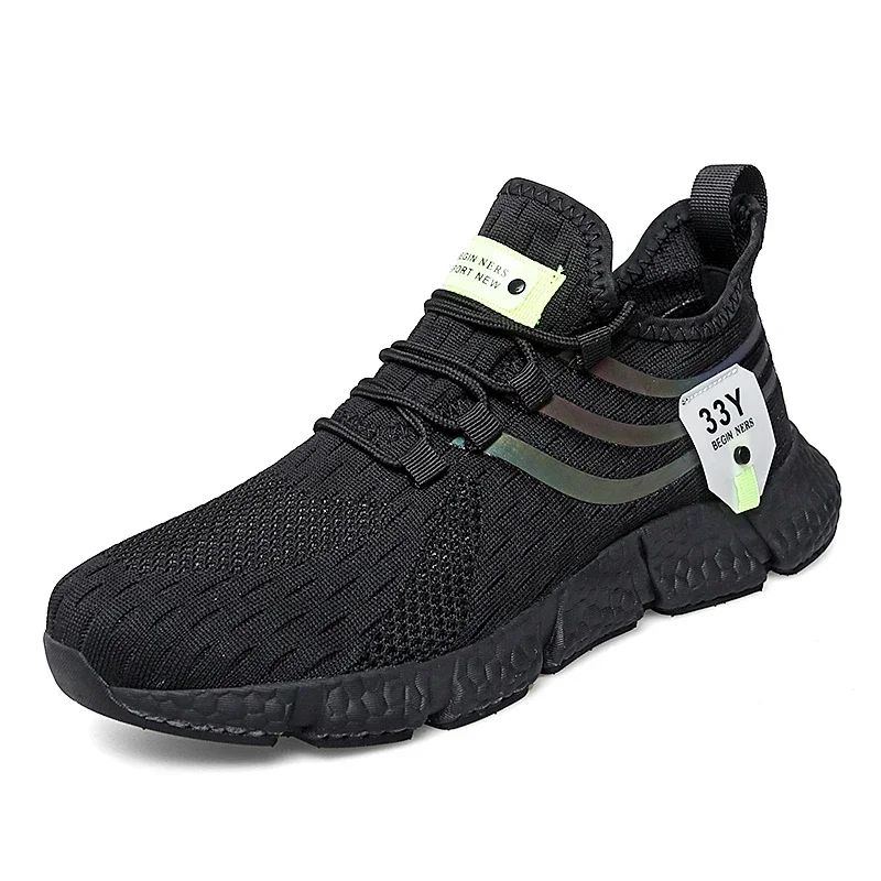 Cricsblue Men's Sneakers Mesh Breathable Running Shoes Male Light Non-slip Classic Sports Casual White Shoes Women Couple Tenis Masculino