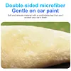 6Pcs Plush Car Wash Gloves Soft Car Cleaning Mitt Auto Cleaning Tool Accessories