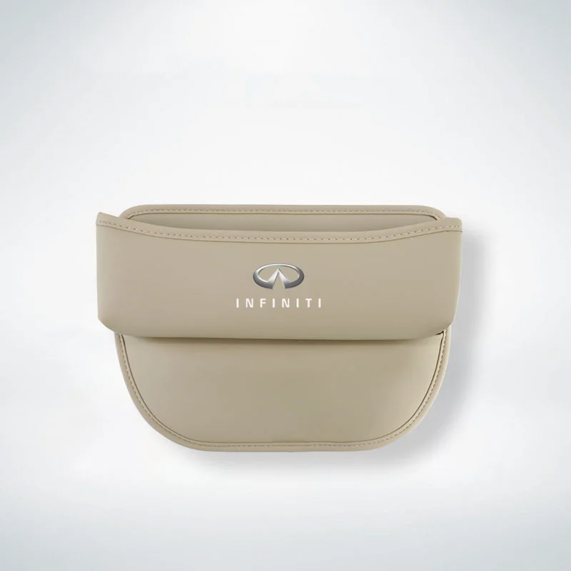 🔥Hot Sale🔥 Exclusive Logo Leather  Car Seat Storage Box