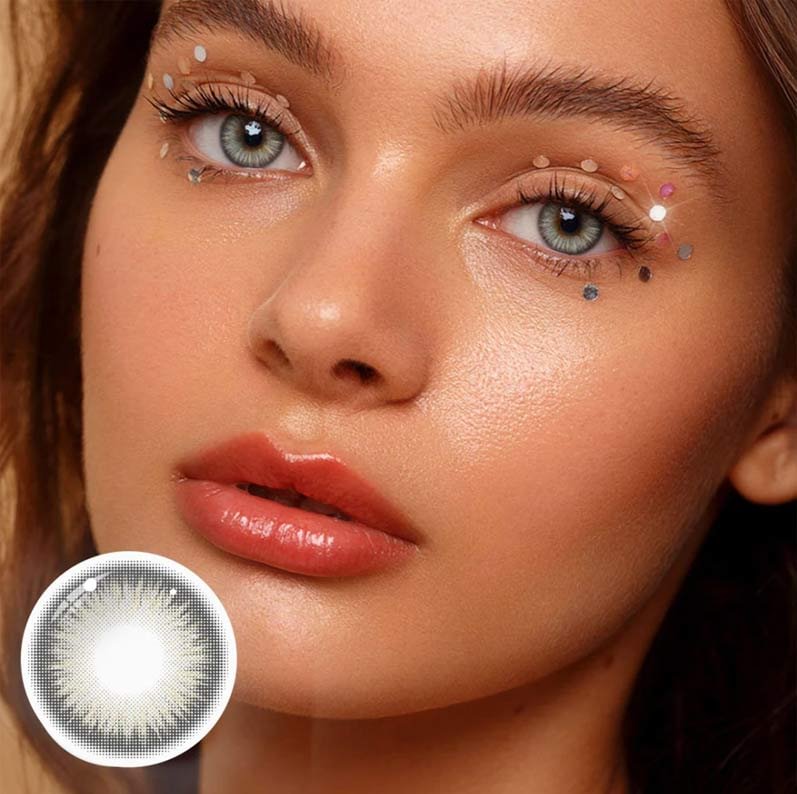 Savage Grey Yearly Colored Contact Lenses