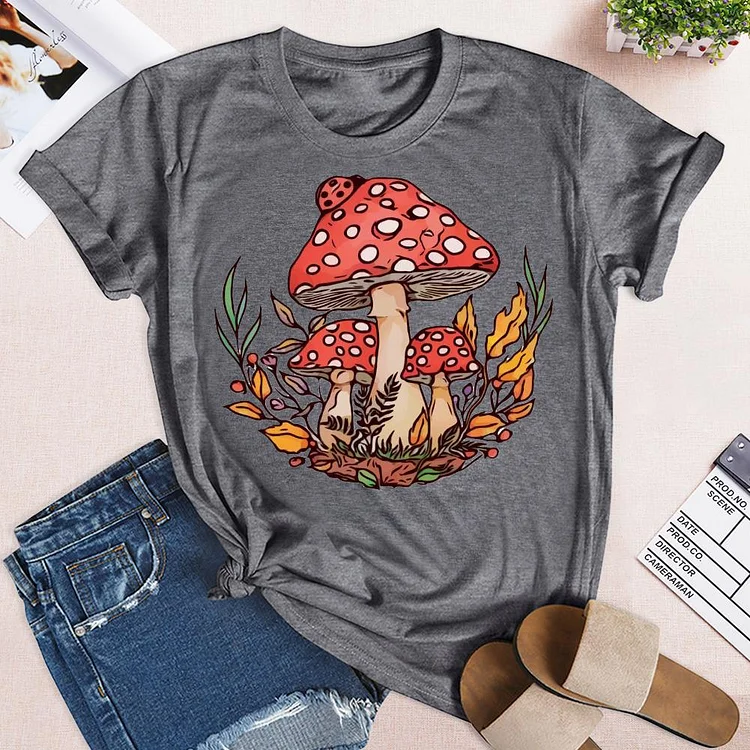 Mushrooms Shirt Plants Shirt Tee -02494-Annaletters