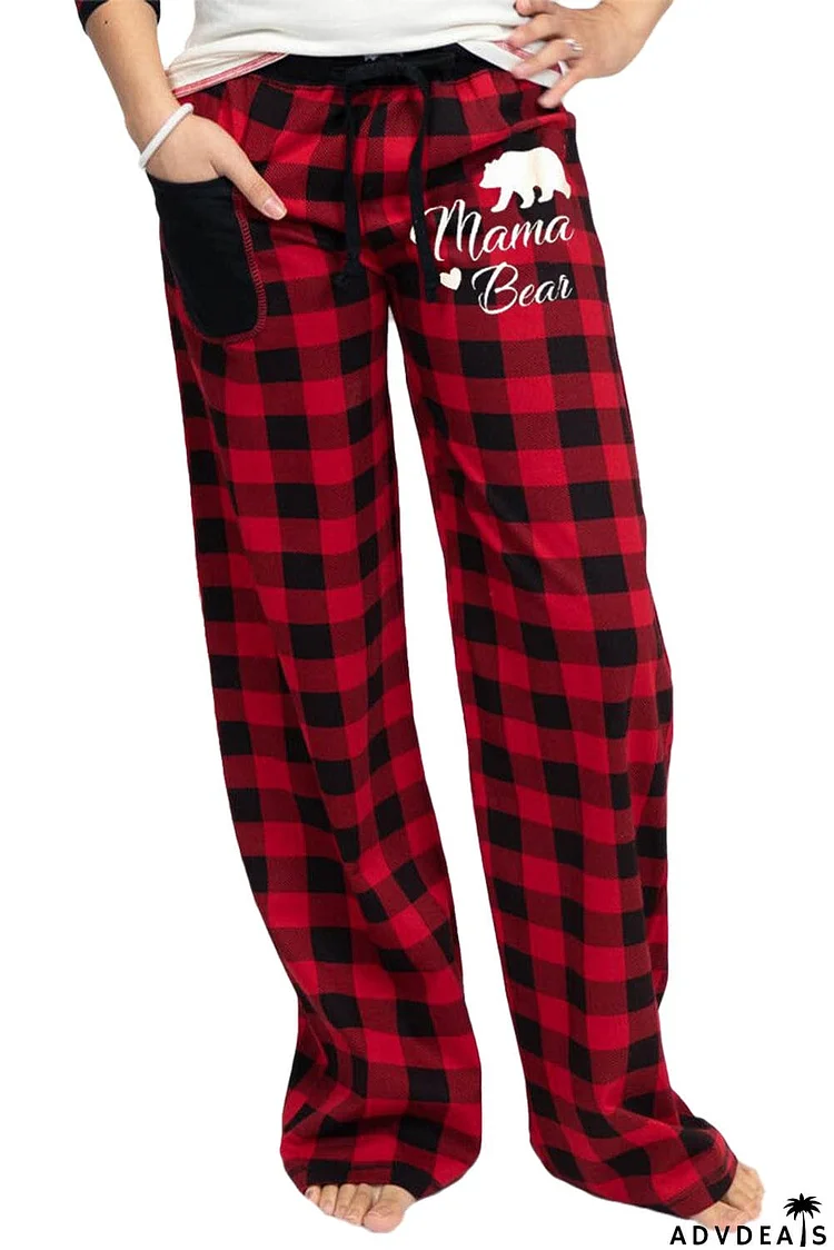 Plaid Lounge Pants