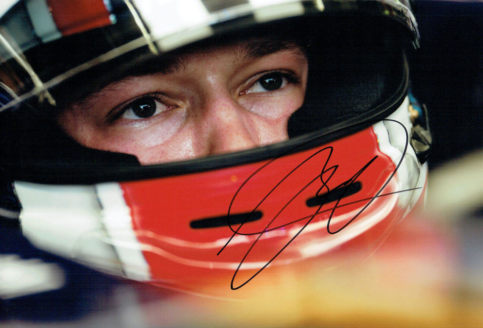 Daniil KVYAT SIGNED Autograph Red Bull F1 Driver 12x8 Portrait Photo Poster painting AFTAL COA