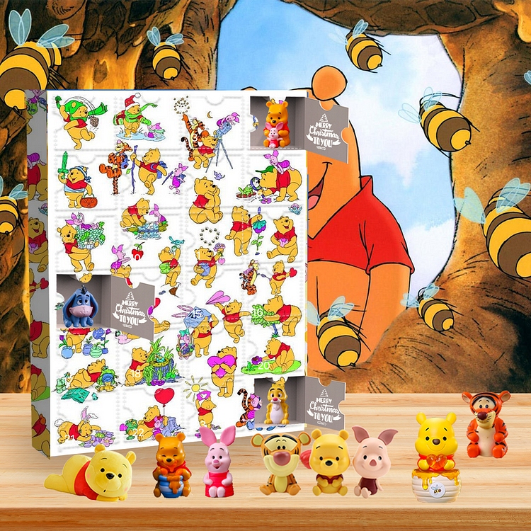 Winnie the Pooh Advent Calendar -- The One With 24 Little Doors