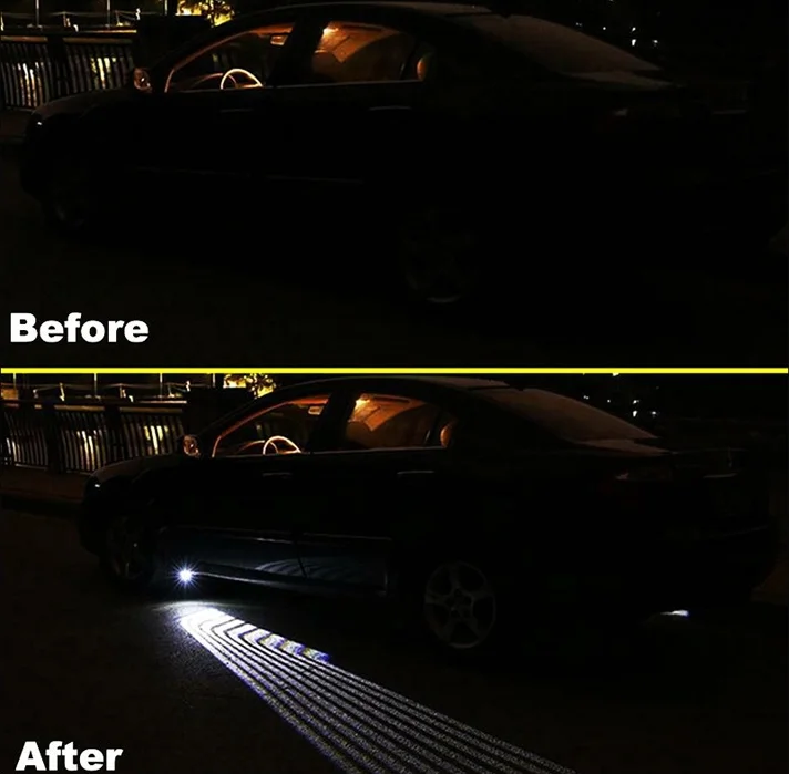 Car Angel Wings Welcome Light