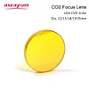 All CO2 Laser Lens D15 20mm F63.5 CVD/PVD ZnSe GaAs Focusing for Engraving Cutting Machine F38.1/50.8/63.5/76.2/101.6/127mm