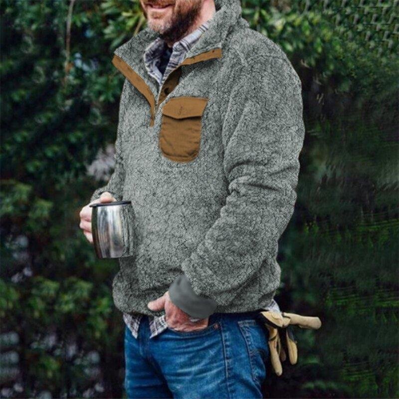 Fleece Jacket Simple Pullover