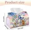 Letter Butterfly DIY PULeather Diamond Painting Tissue Box for Adults Beginners Gem Art Painting Napkin Holder for Living Room Bedroom Bathroom Table Decor
