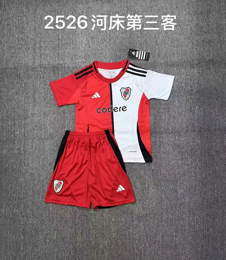 2025-26-River Plate 3 Away-Jersey-Children's Kit