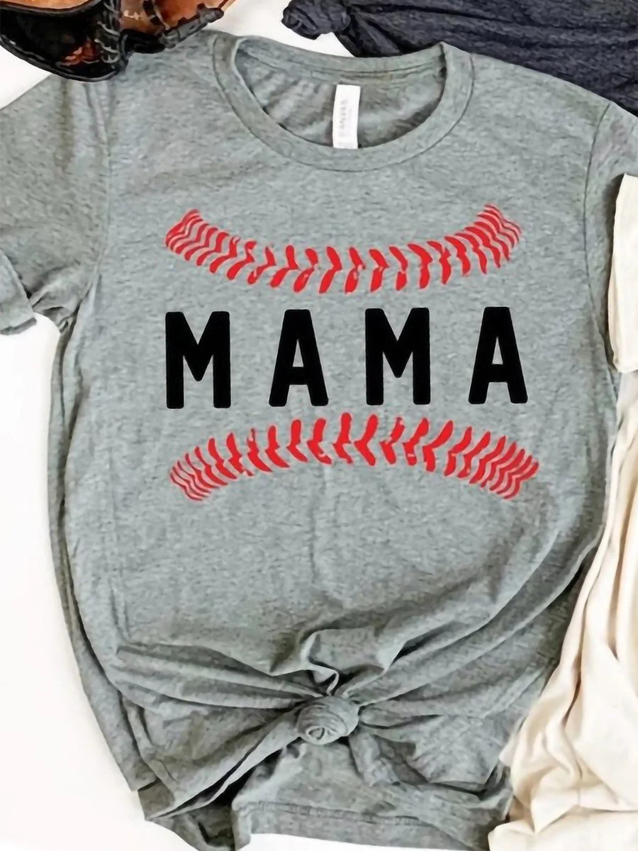 Baseball MAMA T-shirt