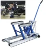 Motorcycle Hydraulic Lift Blue 680KG Maintenance Lift with Foot Pedal Hydraulic for Workshop