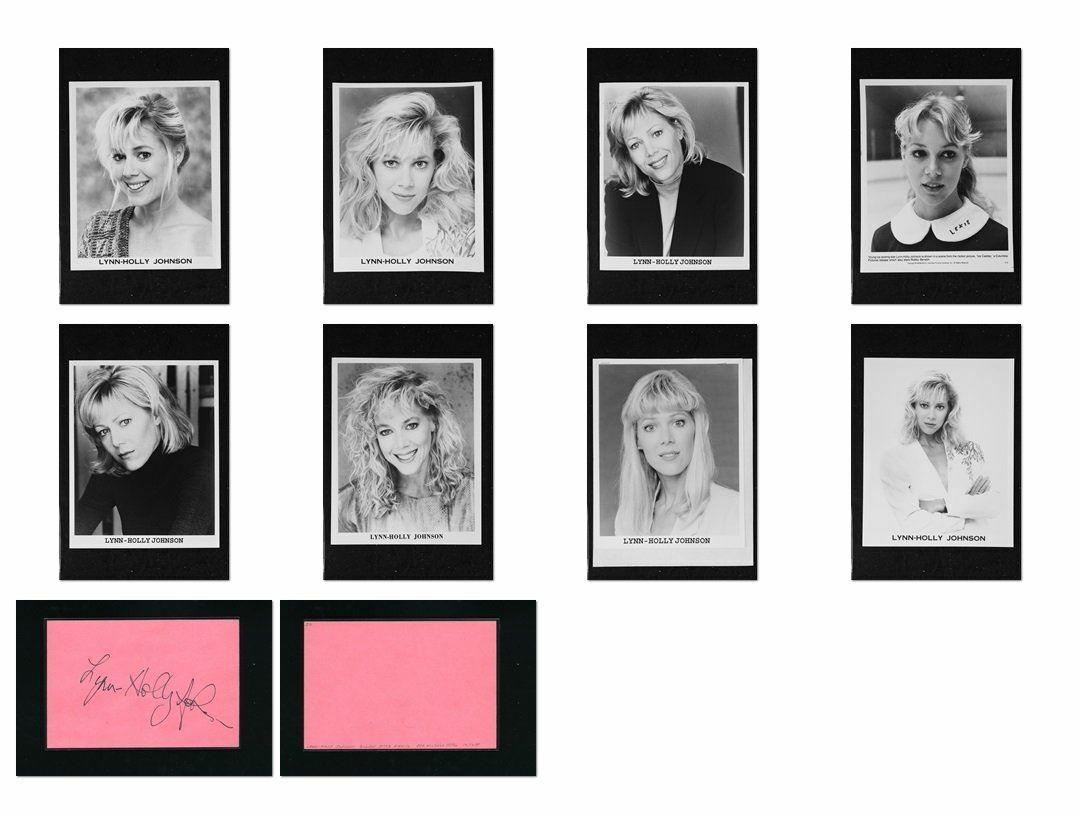 Lynn-Holly Johnson - Signed Autograph and Headshot Photo Poster painting set- For Your Eyes Only