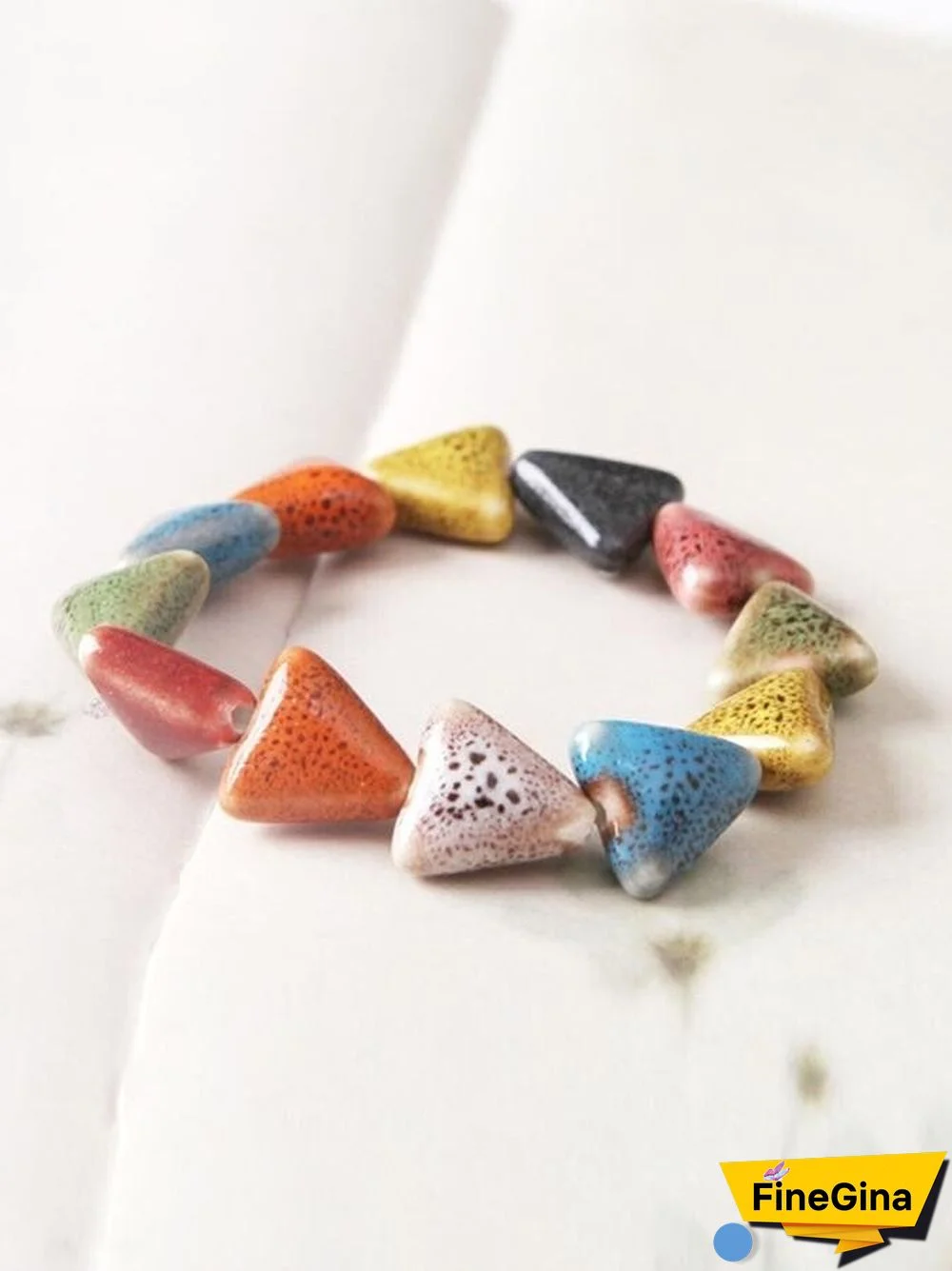 Women's Fashion Ceramic Bracelet Beaded Bracelet