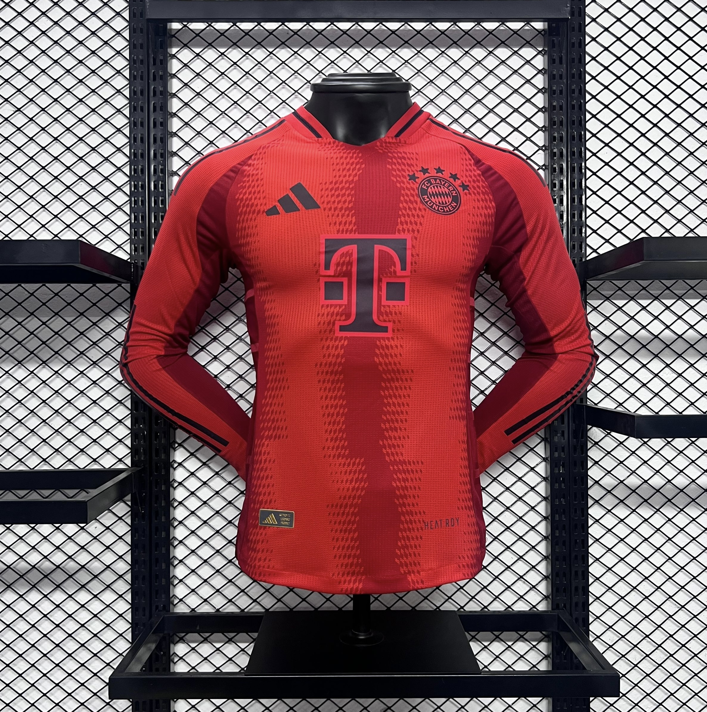 Bayern Munich 24-25 Home Long Sleeve Jersey - Player Version