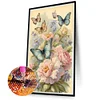 Diamond Painting-5D Full Round Drill Butterfly(70*40 CM)