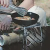 Foldable Stove Pot Rack Heat Resistance Baking Tray Bracket Barbecue Accessories