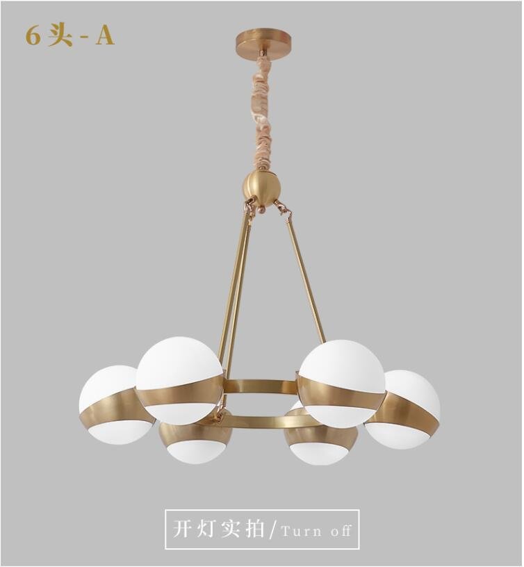 Nordic style Pendant lights living room lamp simple light luxury personality designer dining room bedroom pendant lamp