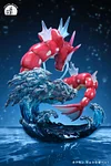 GK & 1/20 Scale World Zukan Hyper Beam Gyarados with LED - Pokemon Resin Statue - Amazing Museum Studio