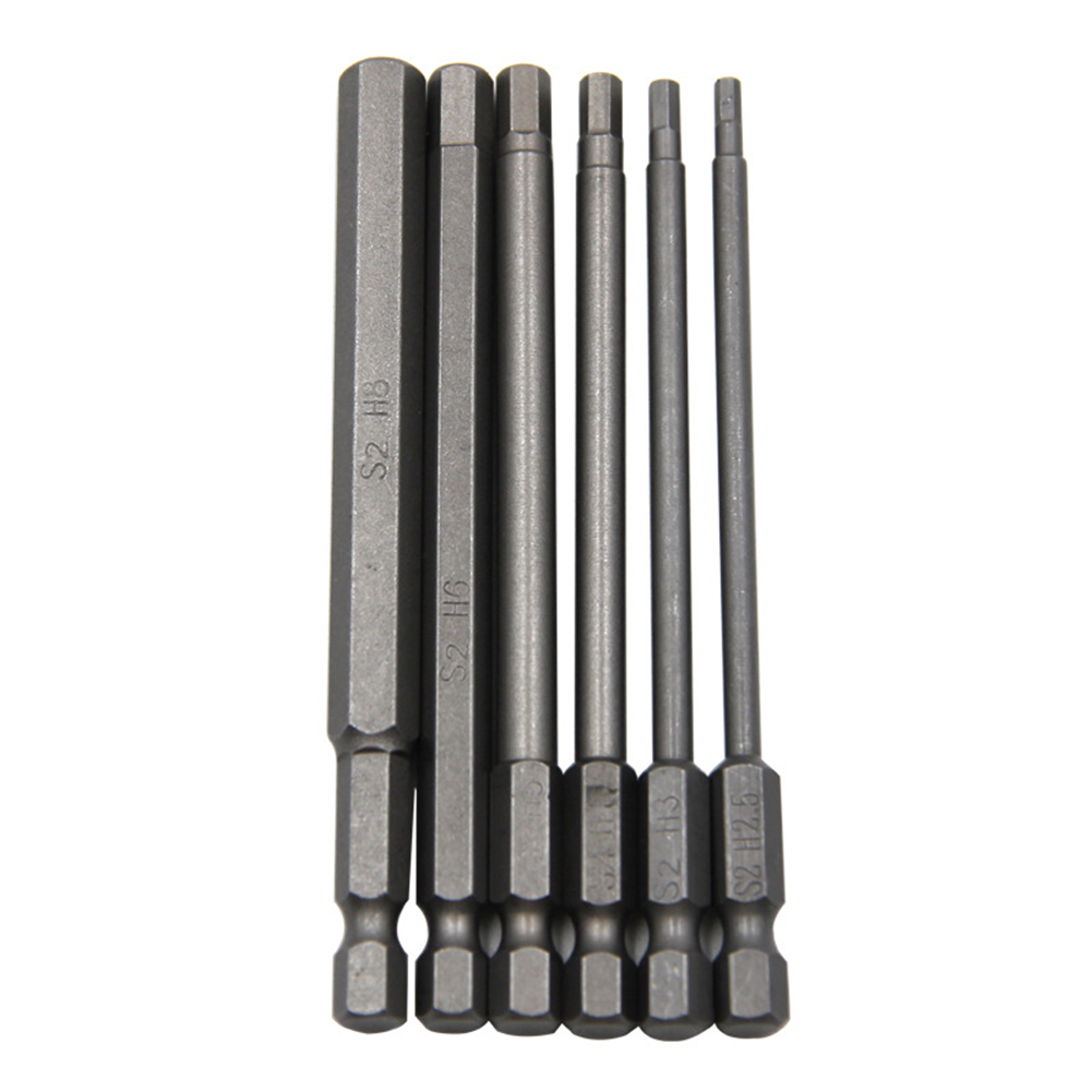 

6pcs Allen Wrench Drill Bit Set Woodworking Screwdriver Drilling Hex Head, 501 Original