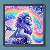 Diamond Painting-DIY Full Round Drill Colorful Lion