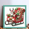 Christmas Sleigh-11CT Stamped Cross Stitch 40*40cm/15.75*15.75in tapestrymarket