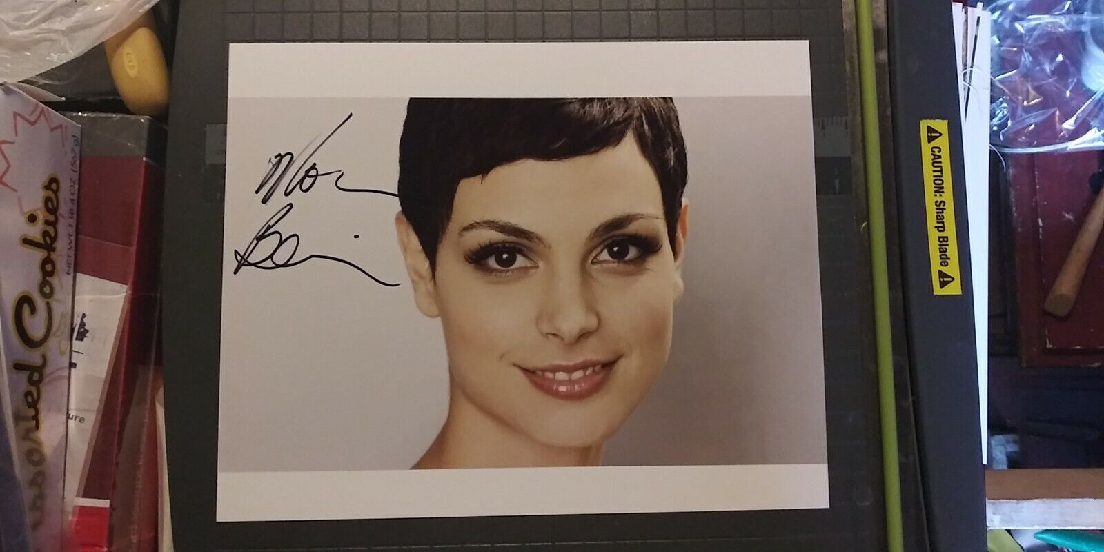 Morena Baccarin signed 8x10