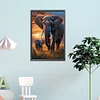 (45*65cm)Tropical Elephant - Full Round Partial AB Drill Diamond Painting