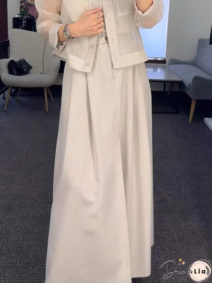 Double Pocket Long Sleeve Shirt